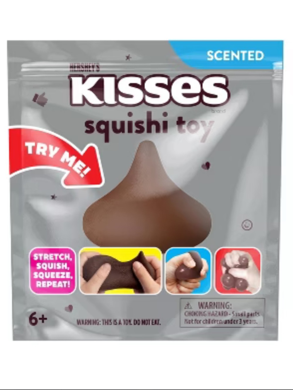 2 Squish Toys - Hersey Kisses Scented - Viral!